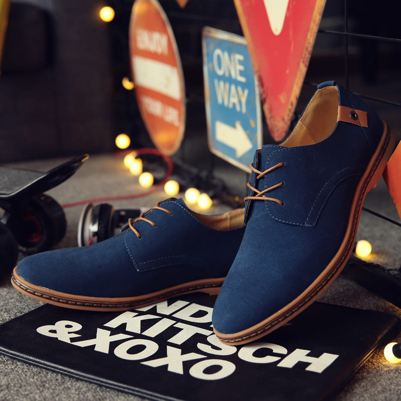 Leather Shoes for Large Men | Frosted Stylish & Comfortable Leather shoes large men's shoes frosted | Ectron Online