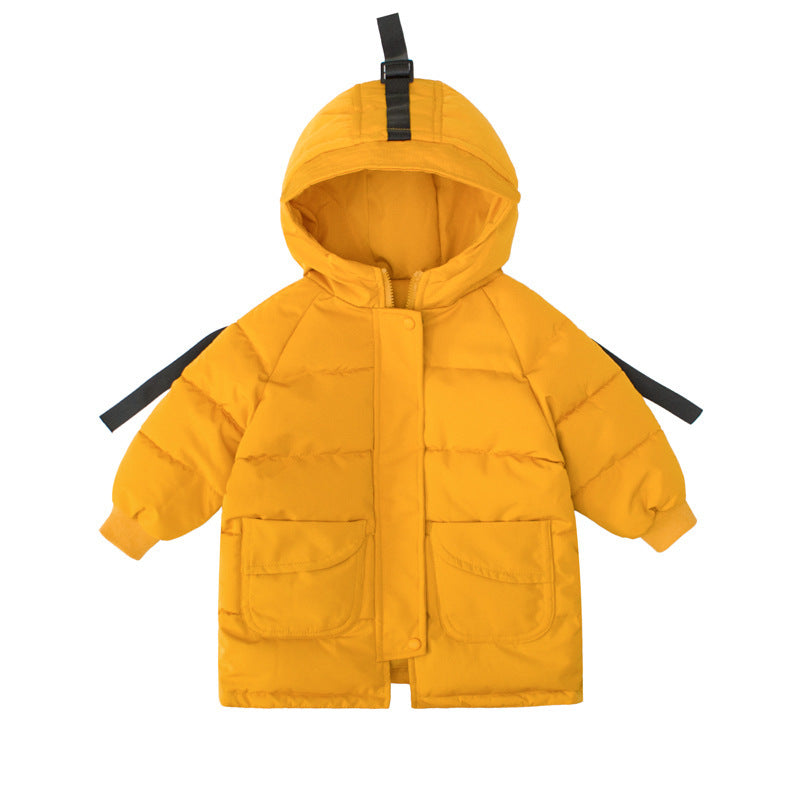 Boy's Thickened Hoodie Jacket - Warm Kids' Clothes Children's Hoodie Boy's Jacket Thicken C | Ectron Online