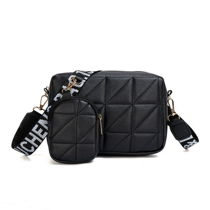 Women's 2-Piece Messenger Bag Set | All-Match Handbag & Purse New Two-piece Set Women's All-match Mess | Ectron Online