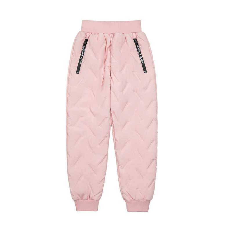 Boys' Fleece Lined & Thickened Cold-Proof Pants Boys 'fleece And Thickened Cold Proof Wa | Ectron Online