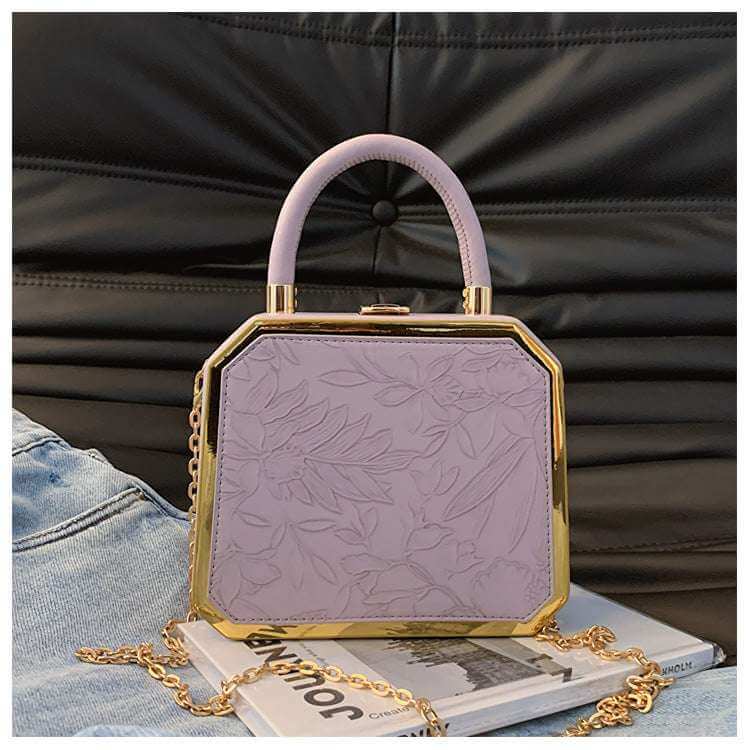 All-Match Box Handbag Handbag Crossbody Shoulder Dinner All-Ma | Ectron Online