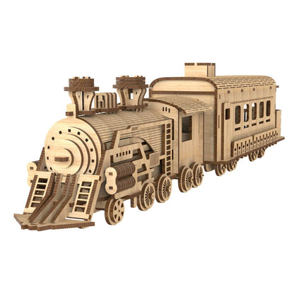 Garoustan Train 3D Wooden Puzzle Home Fashion Simple Garoustan Train Puzz | Ectron Online