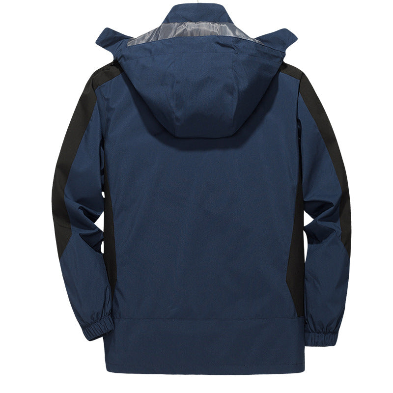 Men's Windproof & Waterproof Outdoor Windbreaker Thin Jacket