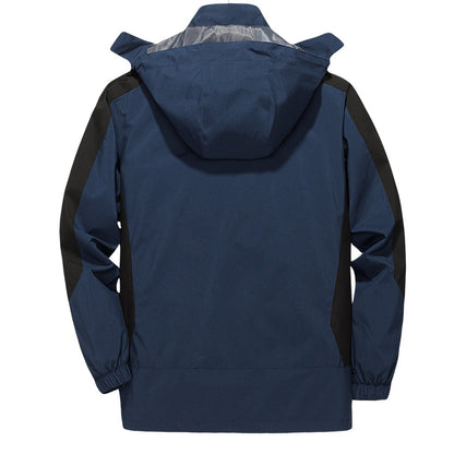 Men's Windproof & Waterproof Outdoor Windbreaker Thin Jacket