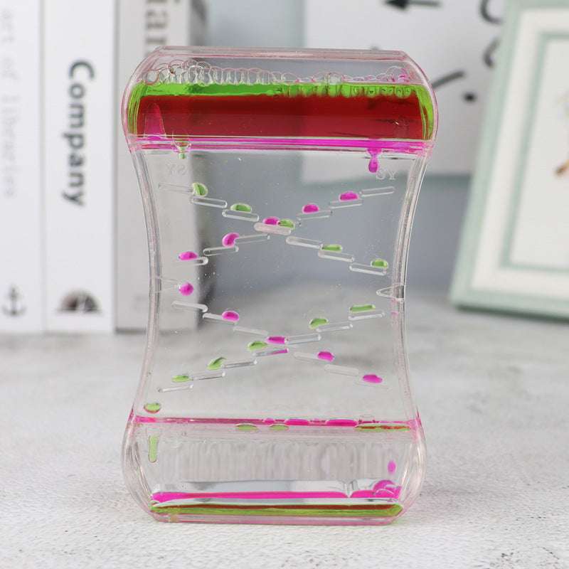 Creative Quicksand Hourglass Timer – Fluid Liquid Desk Ornament HourGlasses | Ectron Online
