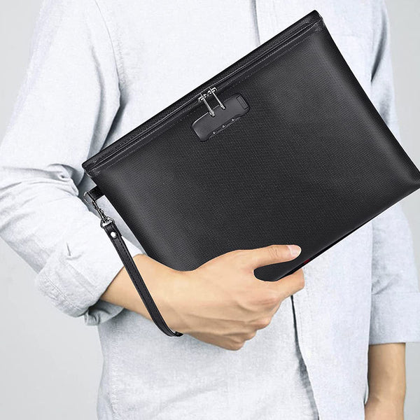Zippered Fire Protection Document Bag