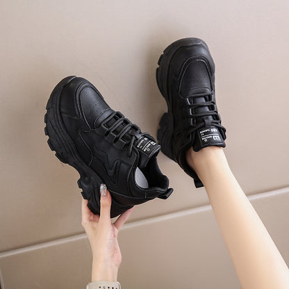 Women's All-Matching Casual Sneaker | Small Thick Bottom Platform All-matching Small Thick Bottom Breathab | Ectron Online