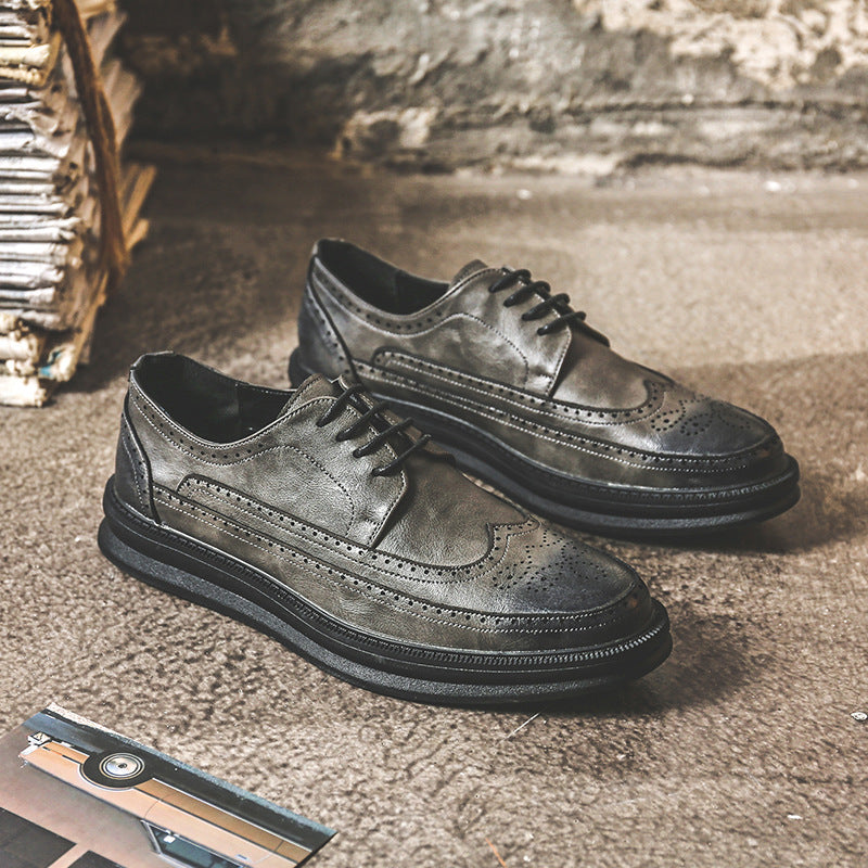 Men’s Business Casual Shoes – Korean Style & British Trend Mens Business Casual Korean Style Trendy | Ectron Online