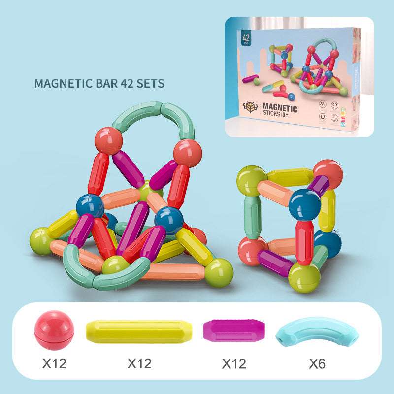 Magnetic Stick Building Blocks Baby Toys Magnetic Stick Building Blocks | Ectron Online