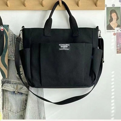 Large Capacity Canvas Shoulder Bag | Women's Commuting Handbag Edit Large Capacity Shoulder Canvas Bag, Comm | Ectron Online