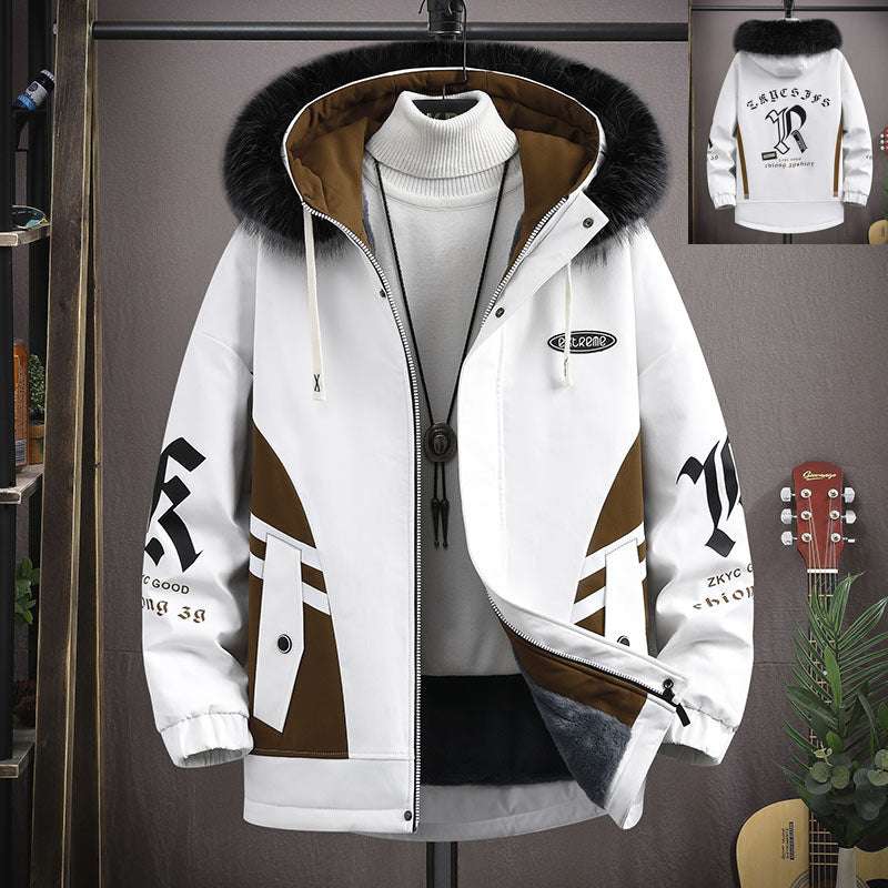 Big Boy Fur-Lined Cotton Coat Fur Coat Cotton Coat Big Boy Winter Cott | Ectron Online