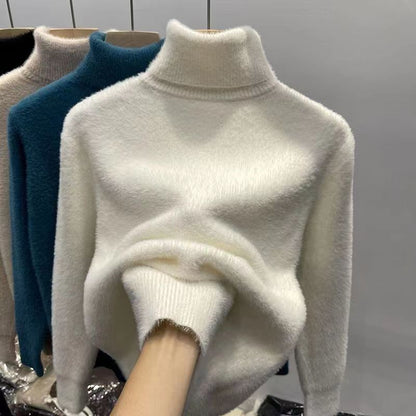 Women's Thickened Fleece-Lined Top | Warm Thermal Inner Wear Inner Wear Thickened Fleece-lined Top | Ectron Online