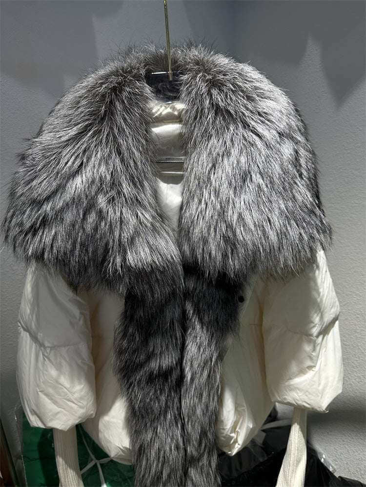 Women's Niche Design White Duck Down Jacket White Duck Down Jacket Niche Design Wome | Ectron Online