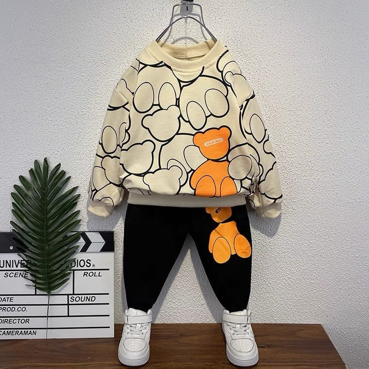 Boys' Western-Style Hoodie | Handsome Spring & Autumn Wear Western Handsome Boy Spring And Autumn H | Ectron Online