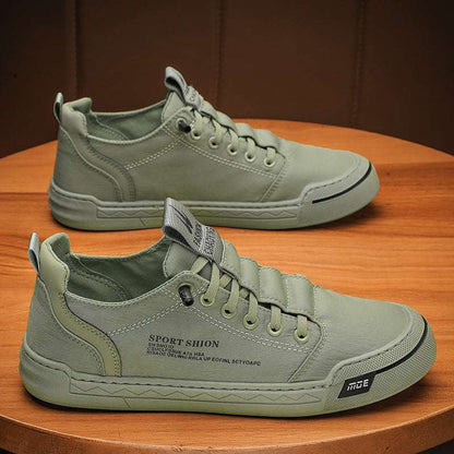 Men’s Canvas Breathable Sneakers – Sports & Leisure Cloth Shoes Men's Canvas Shoes Breathable Sneakers S | Ectron Online