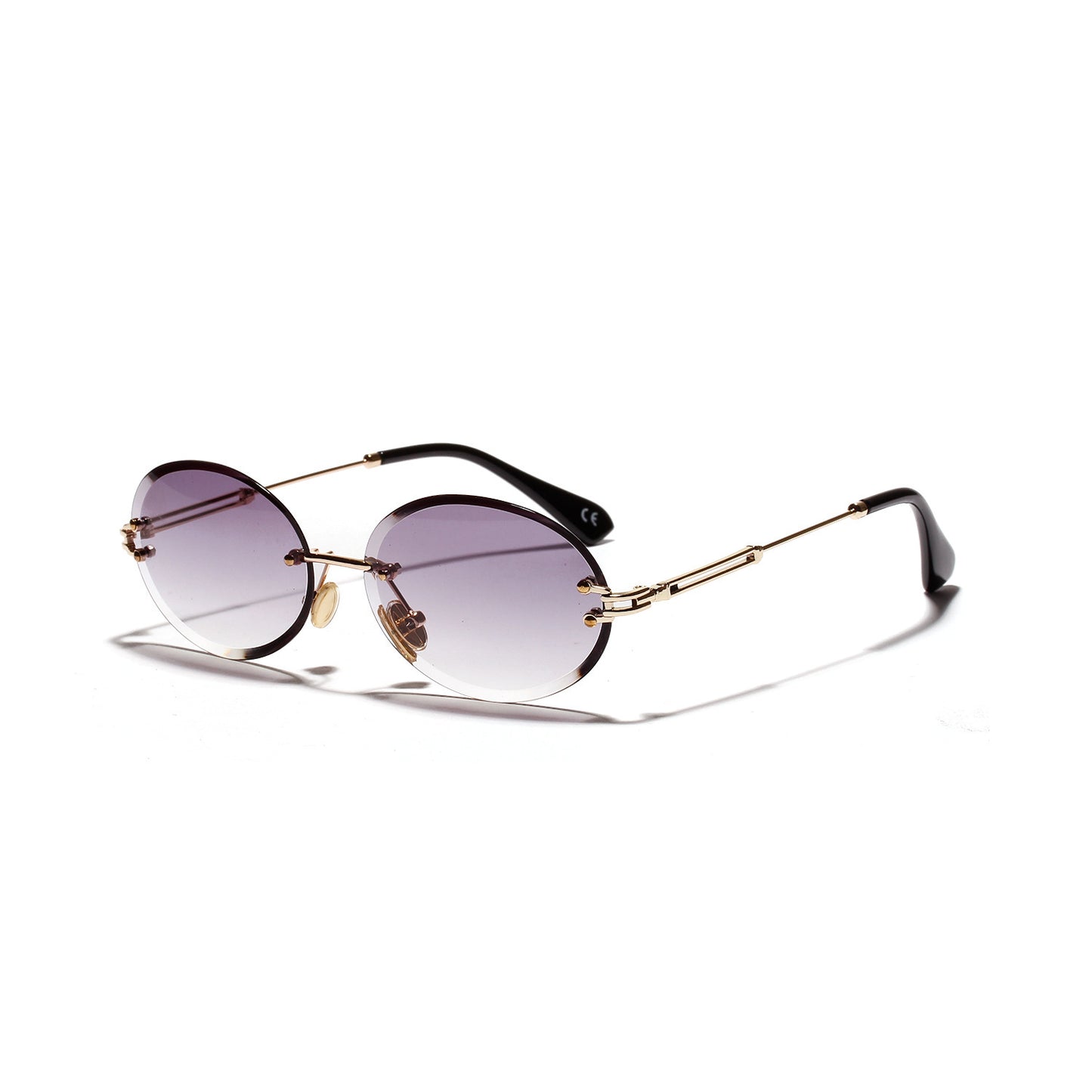 Retro oval sunglasses