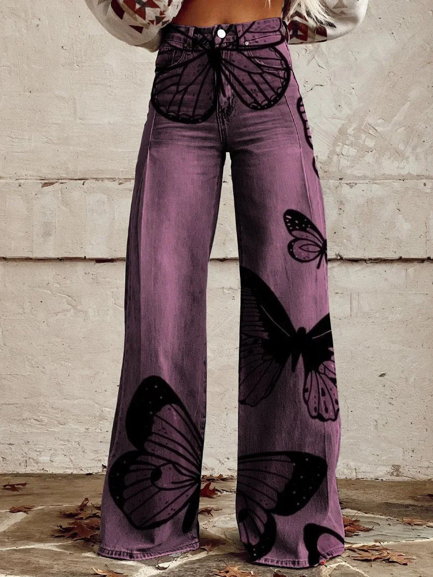 European And American Plus Size Women's Denim Casual Pants European And American Plus Size Women's | Ectron Online