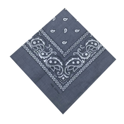 55cm Cotton Cashew Flower Square Scarf Printed Bandanna