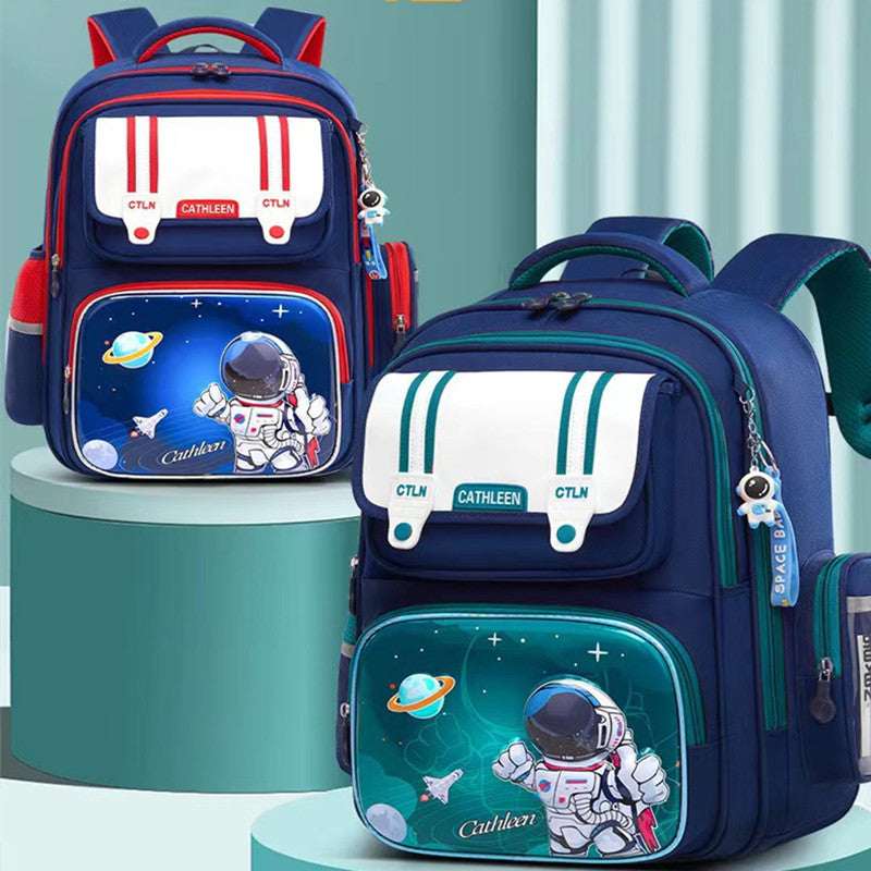 Kids Astronaut Cartoon Backpack | Lightweight Waterproof School Bag Student Waterproof And Lightweight Astro | Ectron Online
