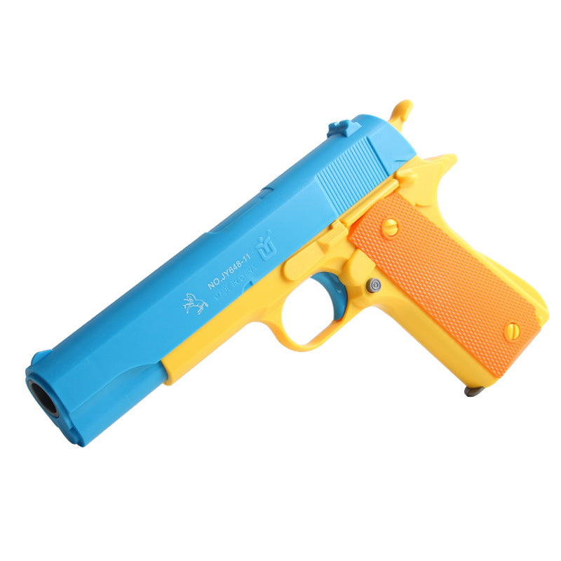 Children's Toy Gun Colt Soft Bullet Small Boys Eating Chicken Soft Bullet Gun