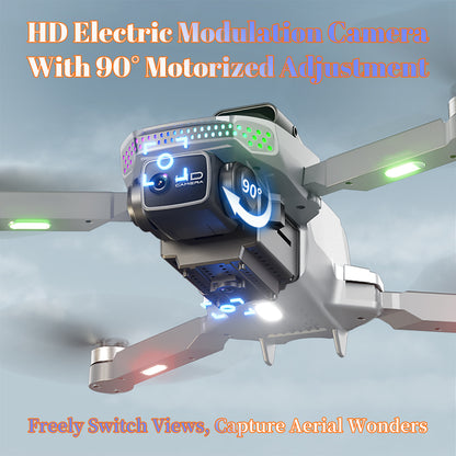 S50 PRO GPS Drone with 4.5" Screen Remote | 6K HD & Obstacle Avoidance S50 PRO GPS Drone With 2 Batteries, 4.5- | Ectron Online