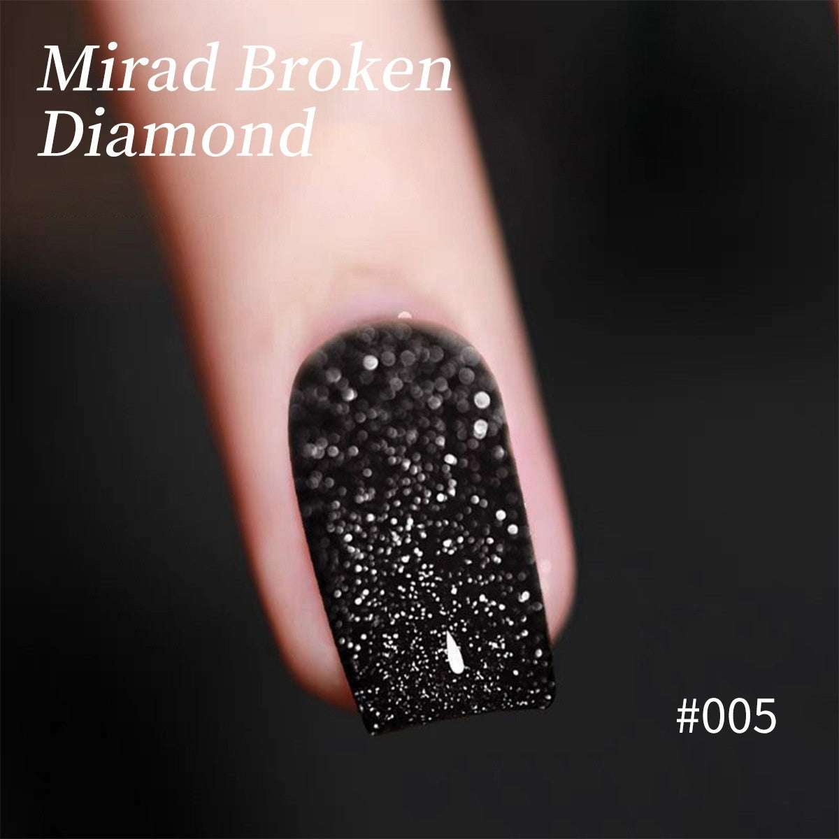 Flashy Reflective Nightclub-style Glitter Nail Gel