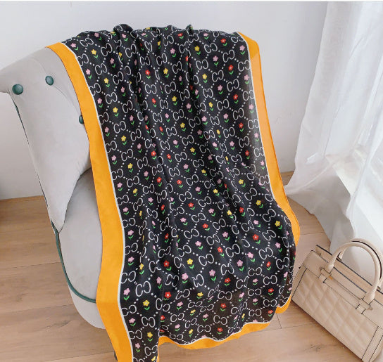 Printed Cotton And Linen Scarf Warm Outer Shawl Scarves | Ectron Online