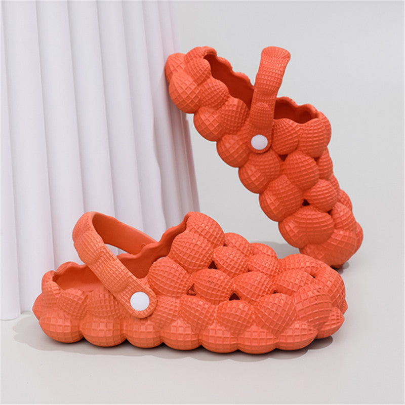 Womens Soft Sole Bubble Clogs Lightweight Solid Color Slippers Womens Soft Sole Bubble Clogs Lightweigh | Ectron Online