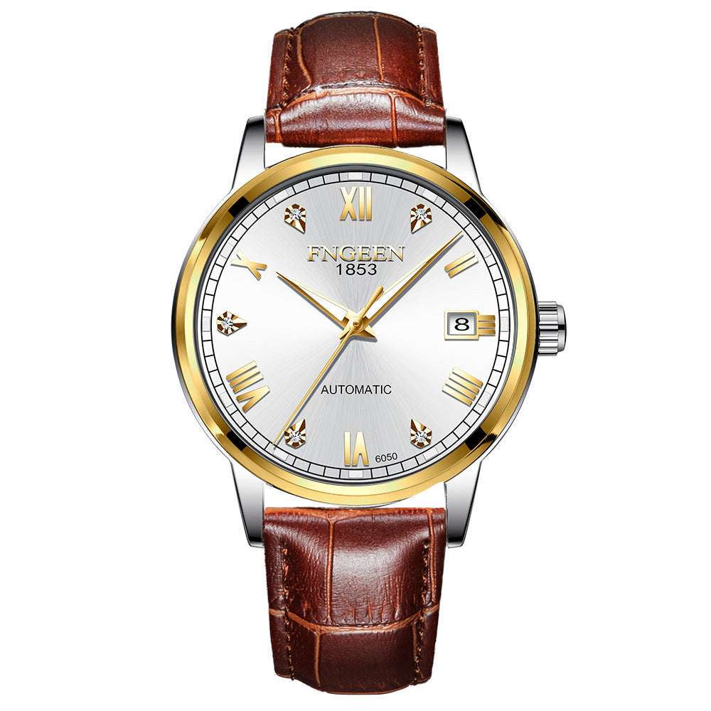 Automatic Mechanical Watch – Waterproof, Luminous Steel Strap Watches | Ectron Online