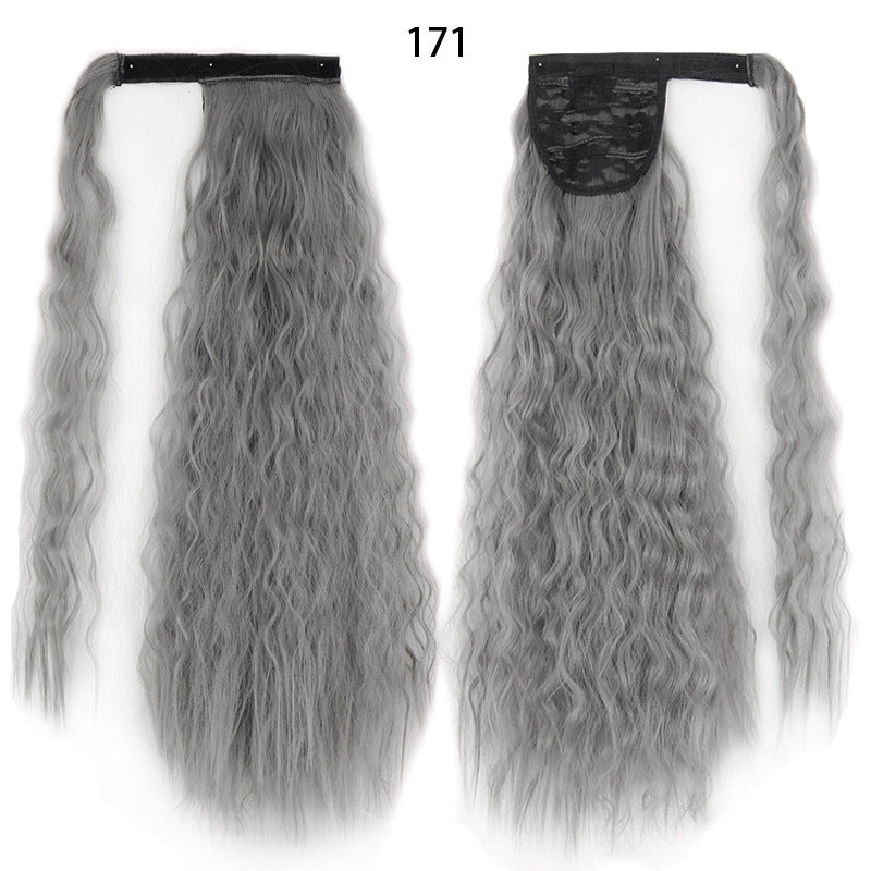 Water Wave Ponytail Wig - Elegant & Easy Style Ponytail Wig Water Wave Velcro Banding C | Ectron Online