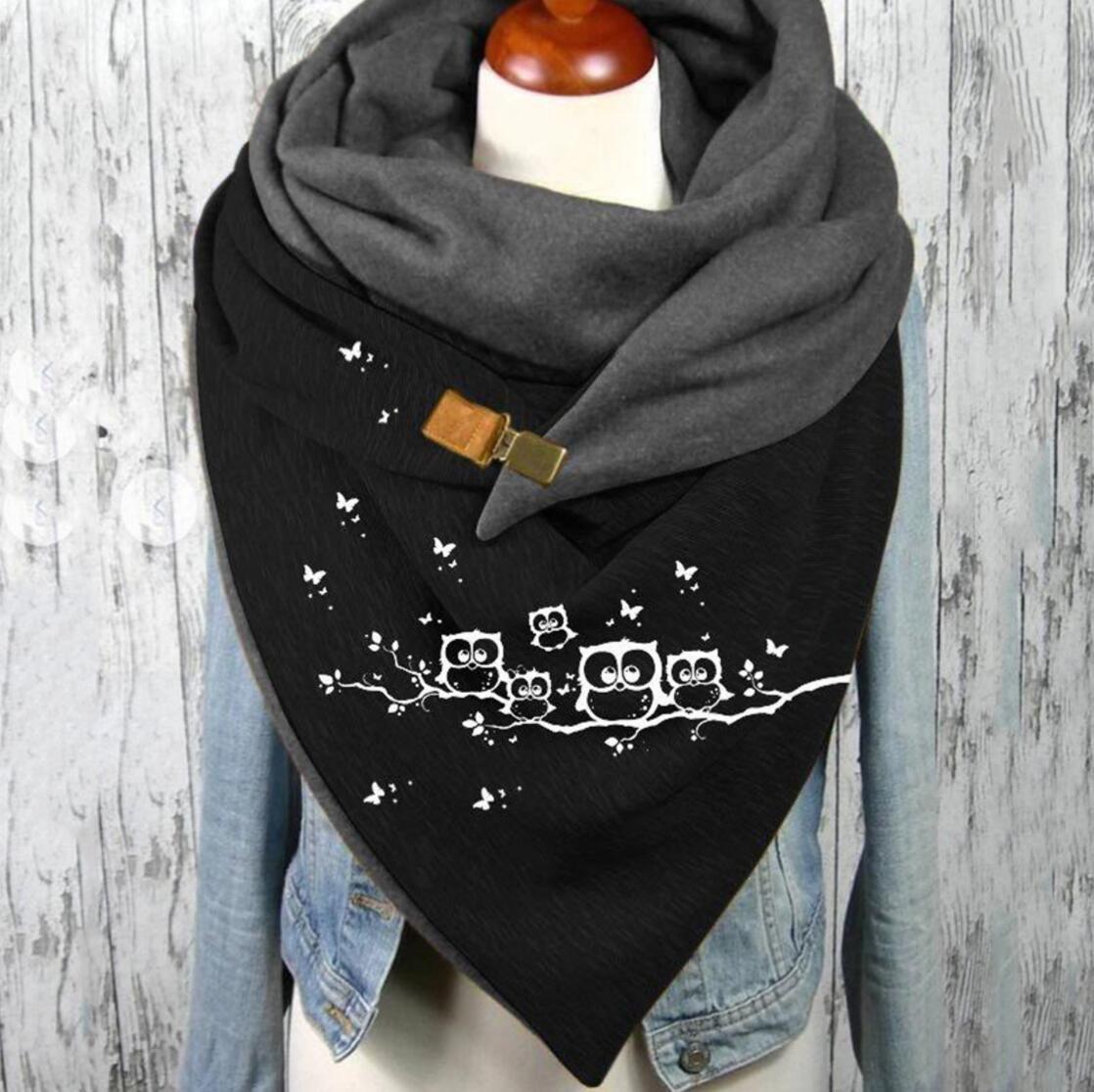 Autumn New Women's Cotton Scarf