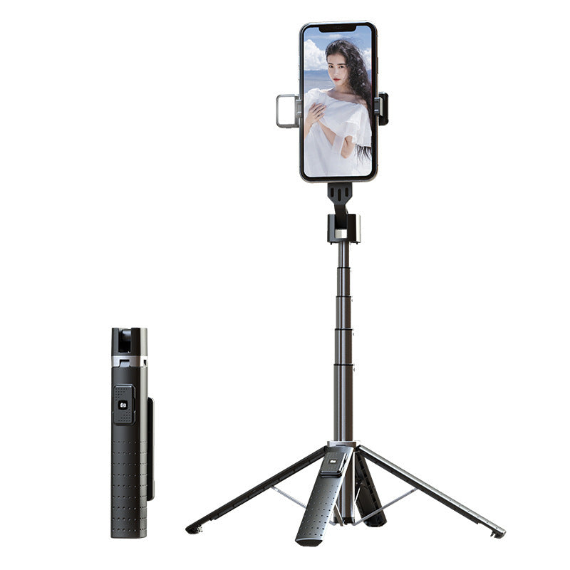 Quadrupod Double Fill Light Bluetooth Selfie Stick for Mobile Phones Quadrupod Double Fill Light Mobile Phone | Ectron Online