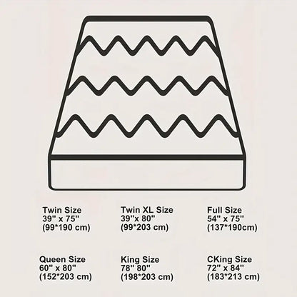 Twin Size Checkered Mattress with Three-Dimensional Edges Mattress With Checkered Three-dimensiona | Ectron Online