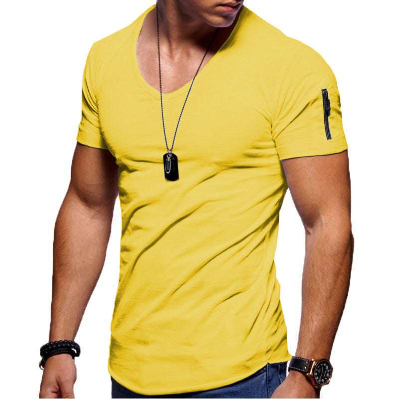 Men’s Cotton Casual T-Shirt – Short Sleeve Comfortable Tee Men's Short Sleeve Cotton Casual T-shirt | Ectron Online