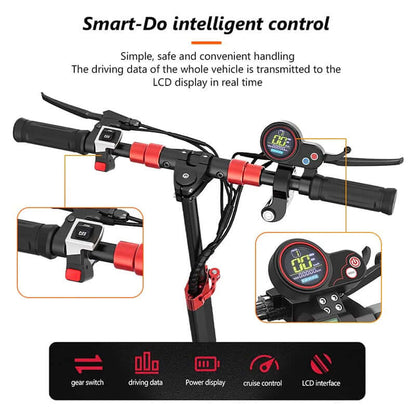800W Peak Off-Road Electric Scooter - 48V Lightweight E-Scooter Electric Scooter, 500W-800W Motor, 48V | Ectron Online