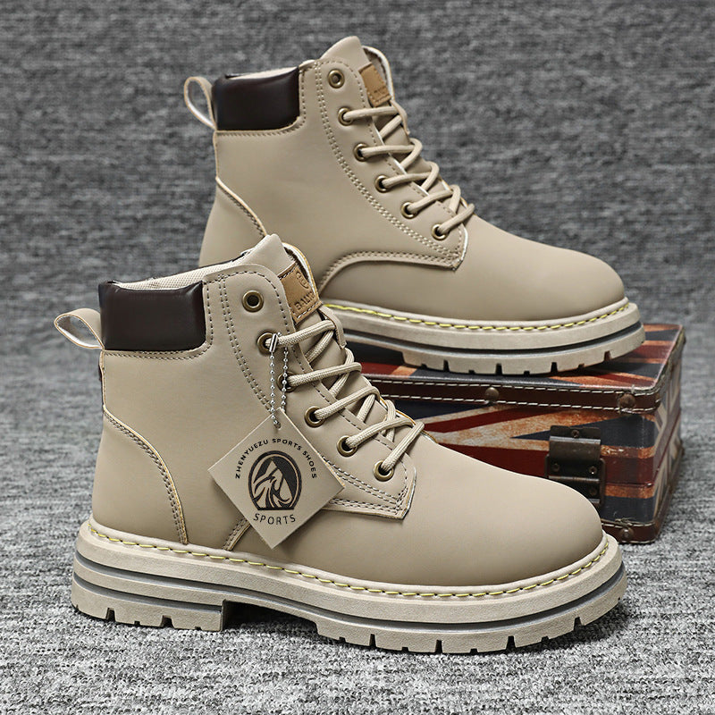 Men's Retro Martin Boots – High-Top Style with Classic Edge Martin Boots Men's Retro High-top | Ectron Online