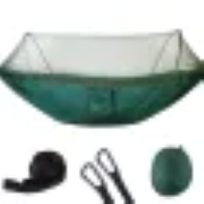 Automatic Hammock | Outdoor Camping Gear Fully Automatic Quick Opening Hammock With Mosquito Net | Ectron Online
