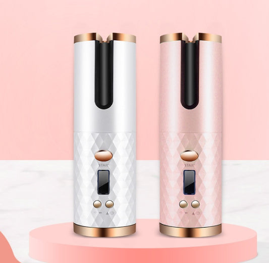 Portable Automatic Wireless Usb Charging Mini Curling Iron