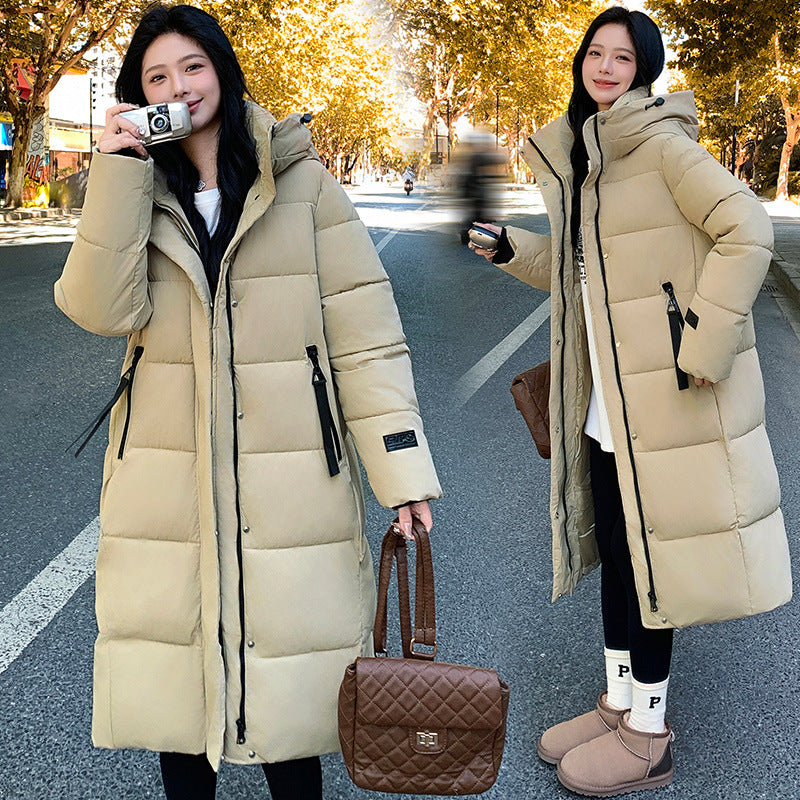 Women's Korean Fashion Padded Jacket | Thick Cold-Proof Winter Coat