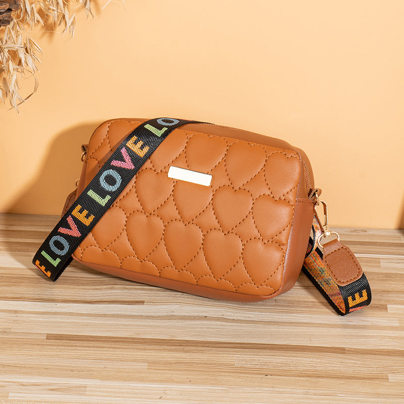 Casual Heart-Shaped Embroidered Bag | All-Matching Women's Purse All-matching Casual Heart-shaped Embroid | Ectron Online