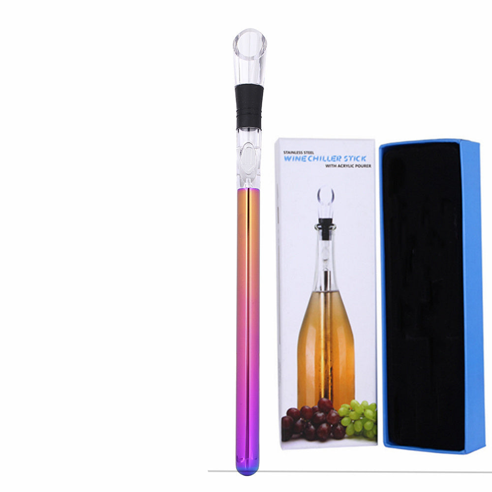 Stainless Steel Wine Bottle Cooler Stick - Wine Chilling Rod Wine Bottle Cooler Stick Stainless Steel | Ectron Online