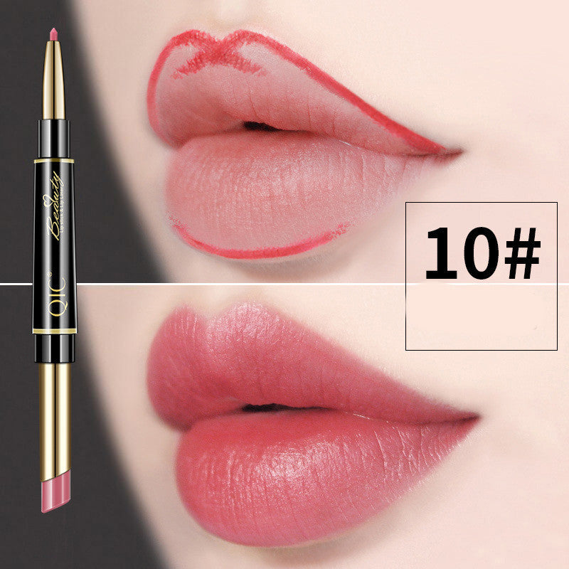 Double Head Lipstick Pen - Waterproof & Long-lasting Double Head Lipstick Pen Waterproof And | Ectron Online