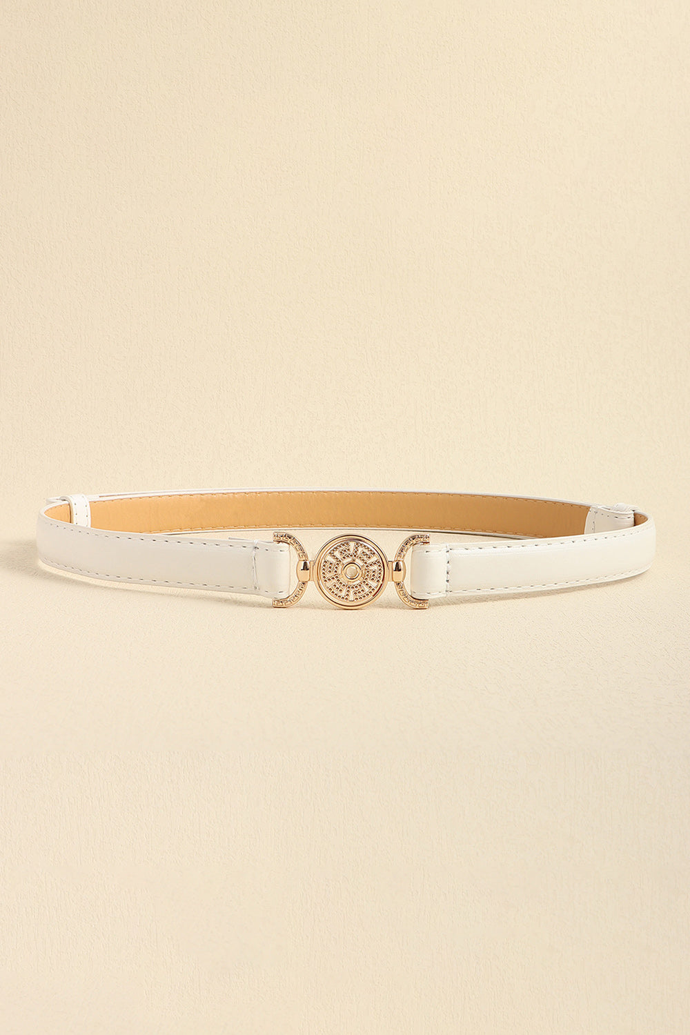 Ectron Online: Rhinestone Decor PU Leather Belt Belt | Ectron Online