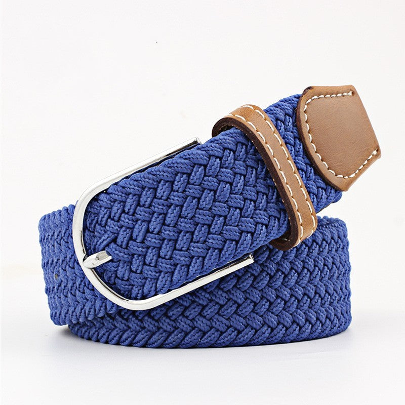 Women's Canvas Pants with Braided Belt Women's Canvas Belt Student Pants Casual | Ectron Online
