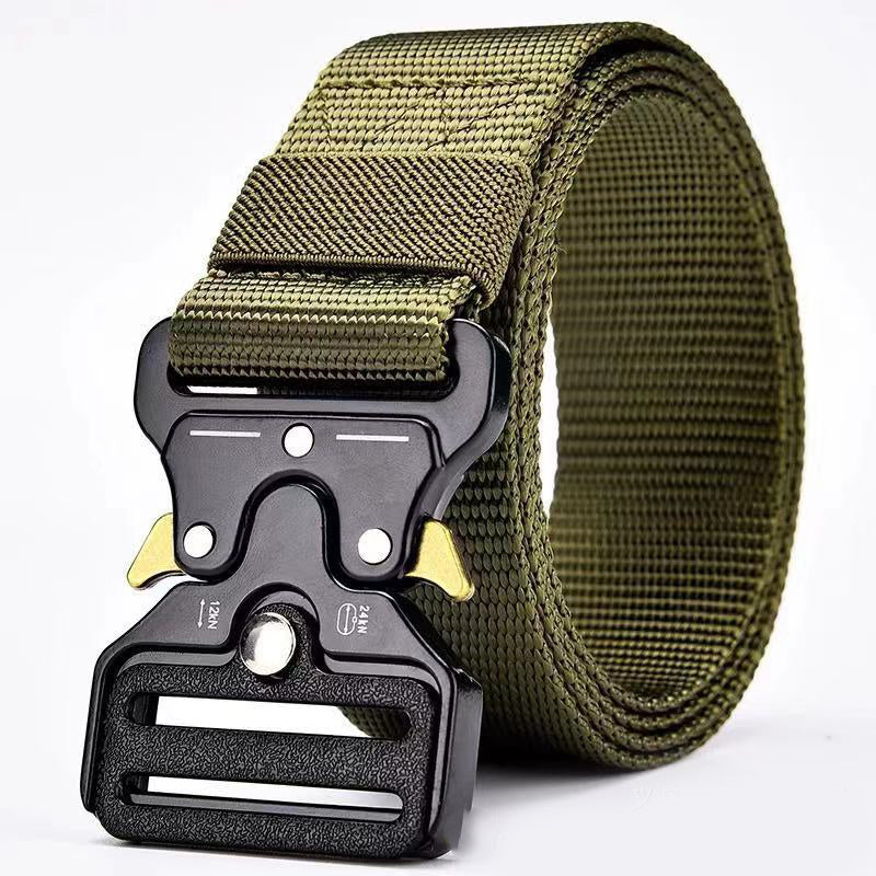 Cobra Buckle Outdoor Casual Canvas Belt