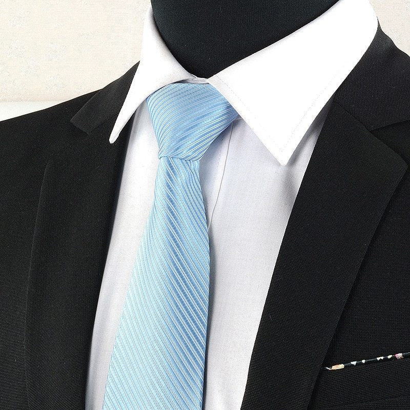 Polyester corduroy tie