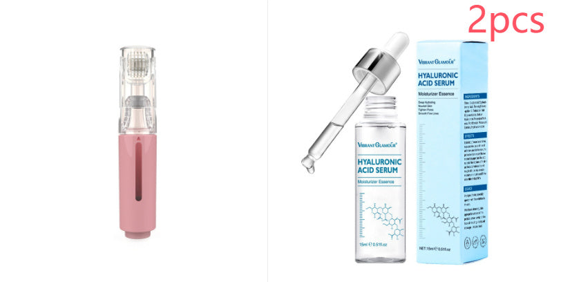 3-in-1 Lip & Beard Growth Roller – Treatment & Serum Applicator 3 In 1 Lip Care Roller Needle Roller Lip | Ectron Online