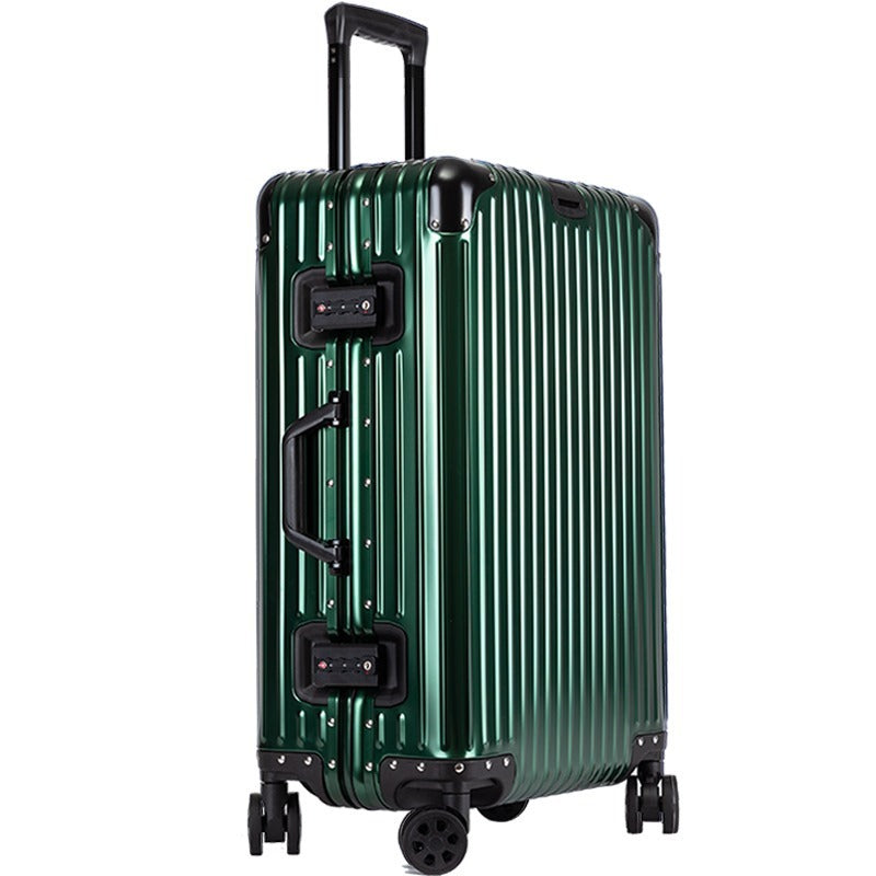 Aluminum Magnesium Alloy Luggage Large Capacity Trolley Case