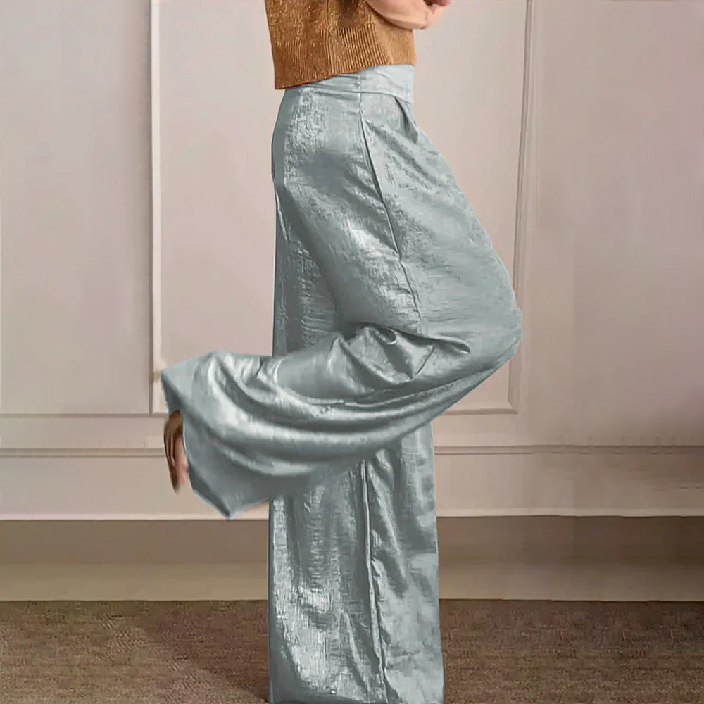 Women's High Waist Slimming Loose Casual Wide Leg Pants Women's High Waist Slimming Loose Casual | Ectron Online