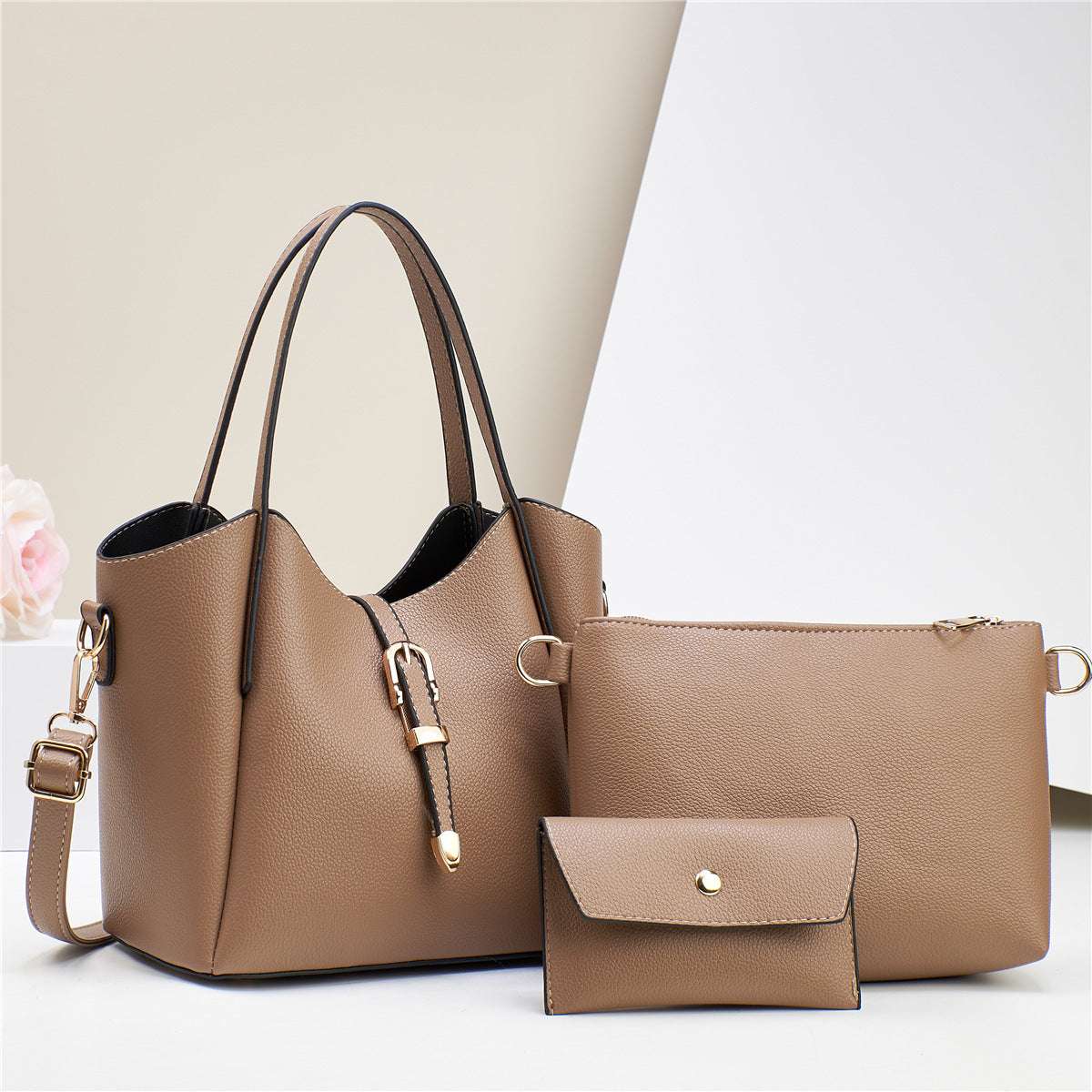 Large Capacity Totes Three-Piece Portable Shoulder Bag Large Capacity Totes Three-piece Portabl | Ectron Online